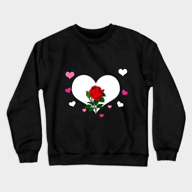 Valentines Day Crewneck Sweatshirt by DESIGNSDREAM